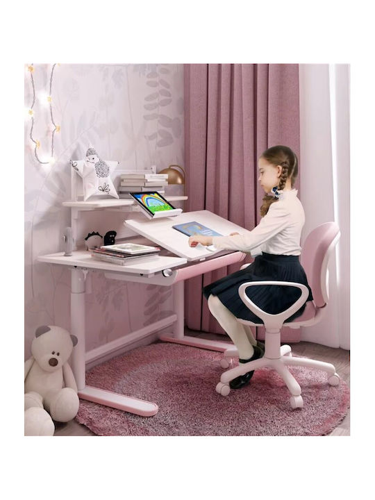 Kids Shelf Shelf For Desk Action Kids Plus Wall Mount White 80x22.5x41cm
