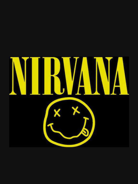 Nirvana T-shirt Μαύρο