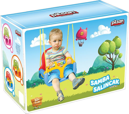 Pilsan Plastic with Protector and Seatbelt Swing Samba 160x160x160cm for 1+ years Orange