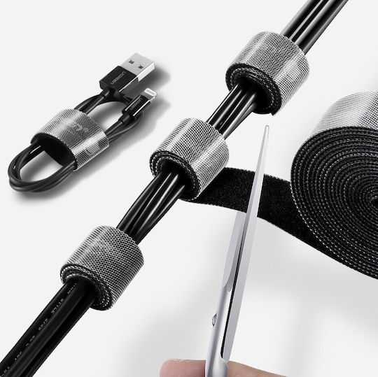 Ugreen Plastic Cable Tie 5000mmx20mm in Black Colour 1pc 40356