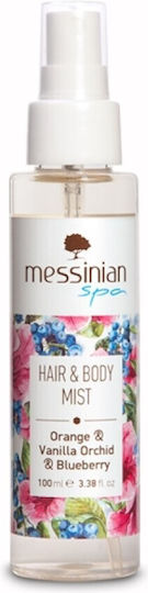 Messinian Spa Hair & Body Mist Orange, Vanilla Orchid & Myrrh Hair Mist