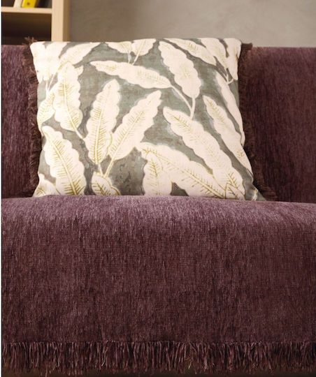 Kentia Kentia Four-Seater Sofa Throw Chenille 180x340cm