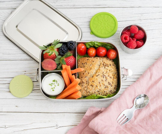 Lekkabox Baby Set mit Gabel Mini Spork aus Metall