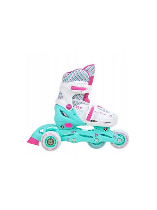 Raven Inline Einstellbar Rollers Türkis Erwachsene/Kinder
