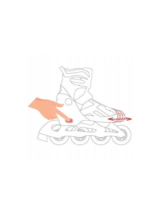 Raven Inline Einstellbar Rollers Türkis Erwachsene/Kinder