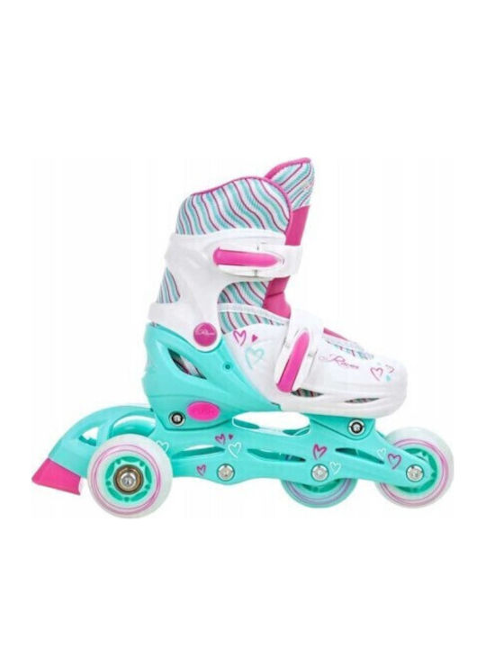 Raven Inline Einstellbar Rollers Türkis Erwachsene/Kinder