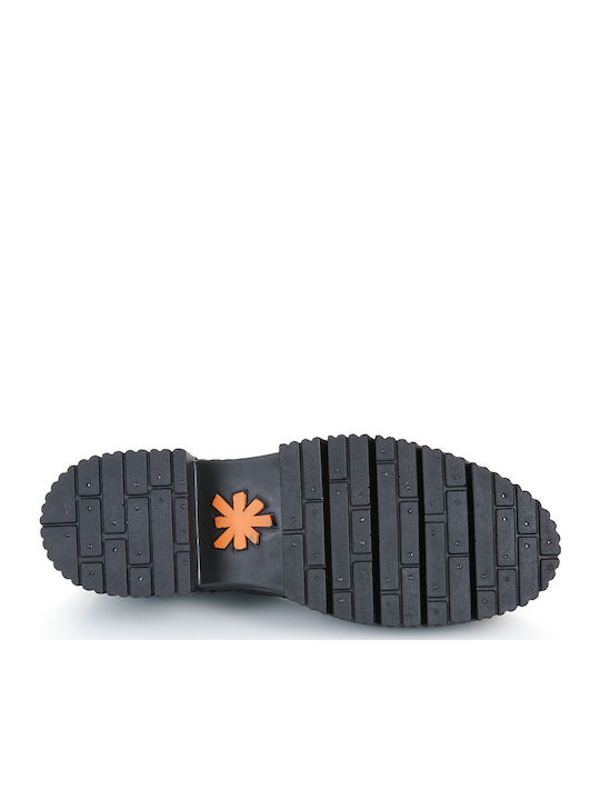 Pumps mit Plateau mit Riemchen Schwarze