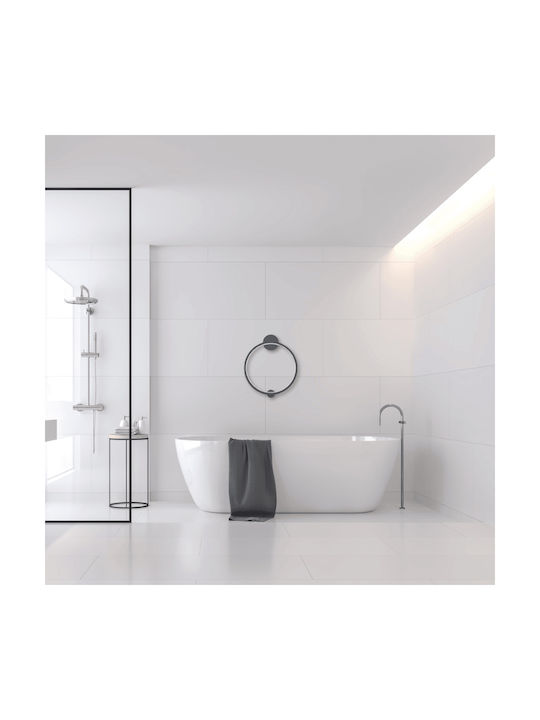 Eko Light Saturno Lumină De perete LED Negru 50cm