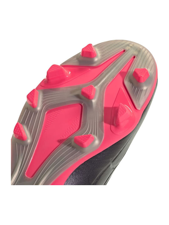 Copa Pure 2 Club Kids Molded Soccer Shoes Aurora Black / Platinum Metallic / Turbo