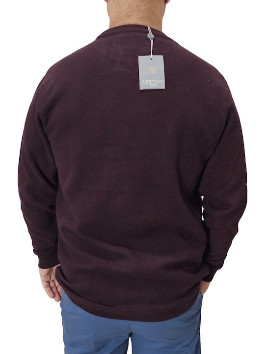 Lexton Men's Sweatshirt Boat Bordo