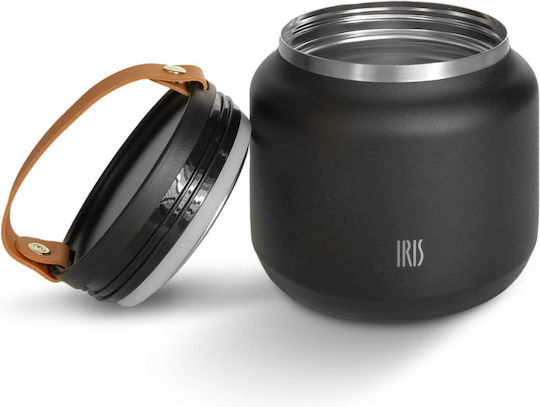 Iris Barcelona Inox Thermo Lunch Box Black 700ml
