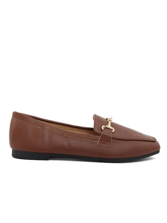 Fashion Attitude Damen Loafers in Braun Farbe