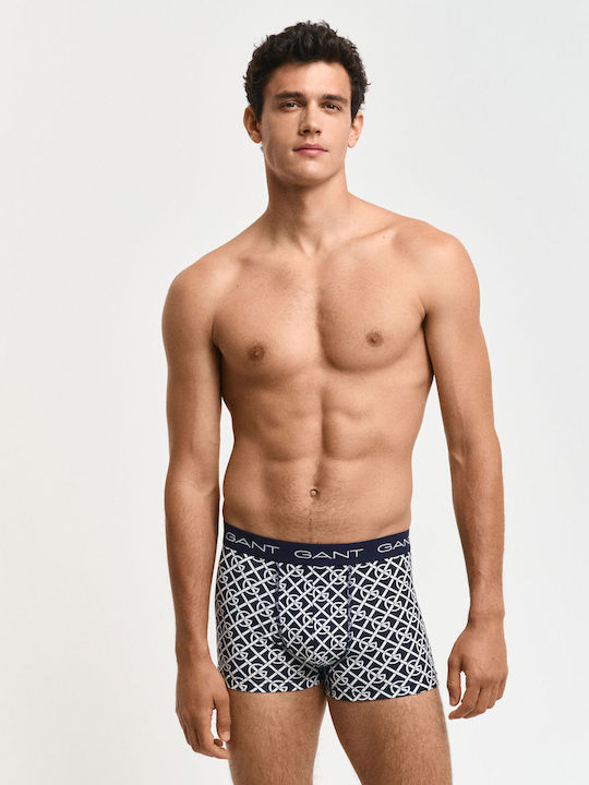 Gant Men's Boxers Evening Blue 3Pack