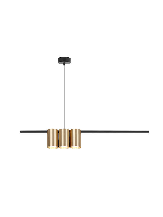 Milagro Pendant Light Rail Black