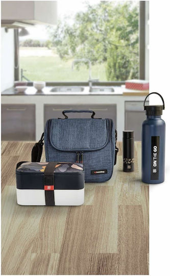 Insulated Food Transport Bag 5.5 L Blue Lunchbag Case
