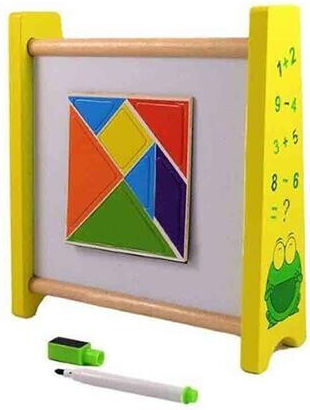Zita Toys Πίνακας Μαγνητικός Διπλής Όψης 20x21εκ.