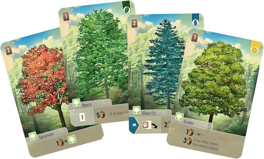 Board Game Forest for 2-5 Players 10+ Years Old Shuffle