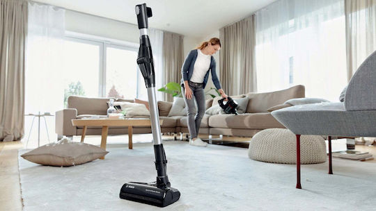 Bosch Unlimited 7 Wiederaufladbar Stielstaubsauger 18V Weiß