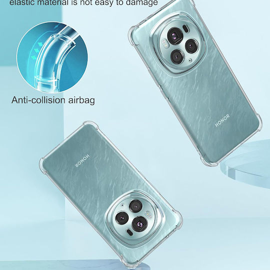Techsuit Shockproof Clear Back Cover Σιλικόνης Διάφανο (Honor Magic6 Pro)