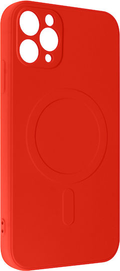 Magsafe Iphone 11 Pro Max Case Silicone Soft-touch Interior Mag Cover Red Case