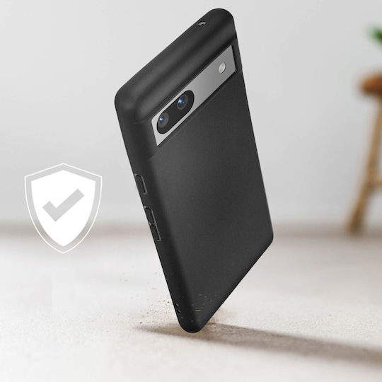 Case Google Pixel 7athin Flexible Silicone Gel Black