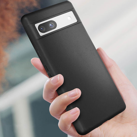 Case Google Pixel 7athin Flexible Silicone Gel Black