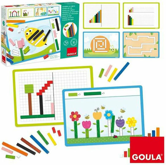 Goula Educational Game Letters & Numbers made of Wood