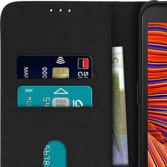 Back Cover Samsung Galaxy Xcover 5 Full Function Wallet Black