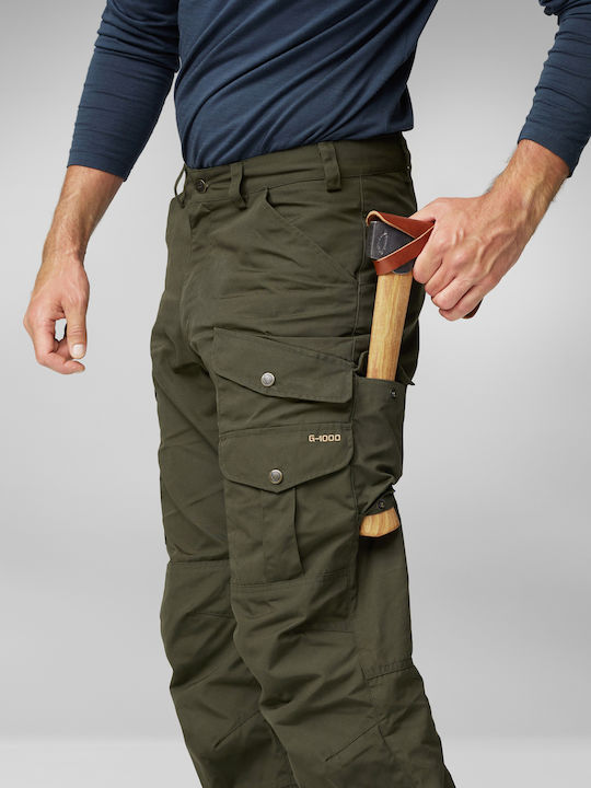 Fjallraven Vidda Lang Hose Wandern Khaki
