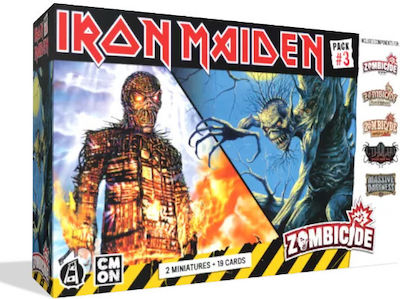 Cool Mini Or Not Board Game Zombicide Iron Maiden Character Pack for 1-6 Players 14+ Years (EN)