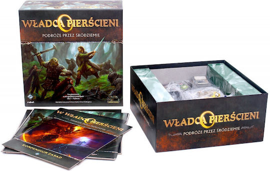 Board Game The Lord of the Rings: Journeys in Middle-Earth (PL) for 1-5 Players 14+ Years Old (PL) Rebel Games