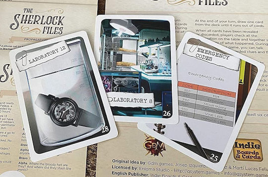 Настолна игра The Sherlock Files: Curious Capers за 1-8 играчи 14+ години (EN) Indie Boards And Cards