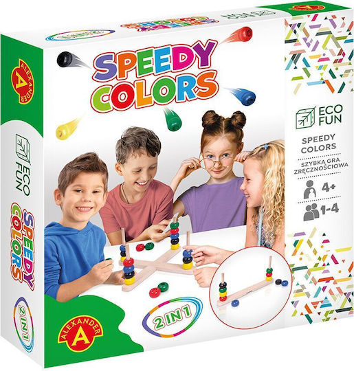 Board Game Chromatic Blissful Velocity for 1-4 Players 4+ Years Old (PL) Alexander Toys