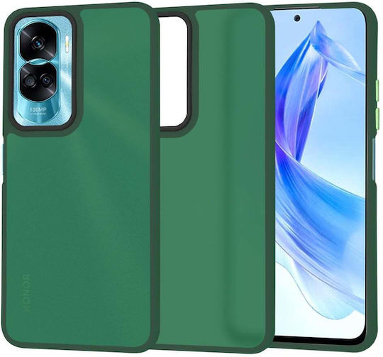 Techsuit Halofrost Back Cover Silicon Verde (Honor 90 Lite - Onoare 90 Lite)