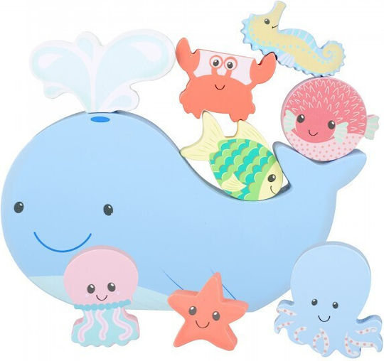 Orange Tree Toys Παιχνίδι Στοίβαξης από Ξύλο για 18+ Μηνών