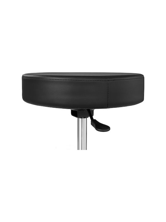 Aversa Scaun De Birou Rotund Negru 54x54x59.5cm