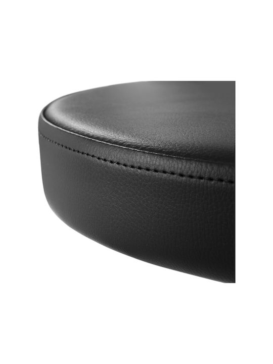 Aversa Scaun De Birou Rotund Negru 54x54x59.5cm