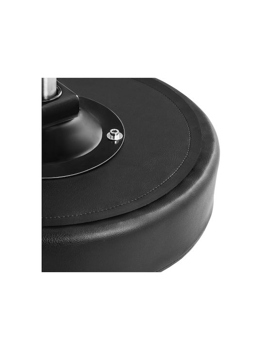 Aversa Scaun De Birou Rotund Negru 54x54x59.5cm