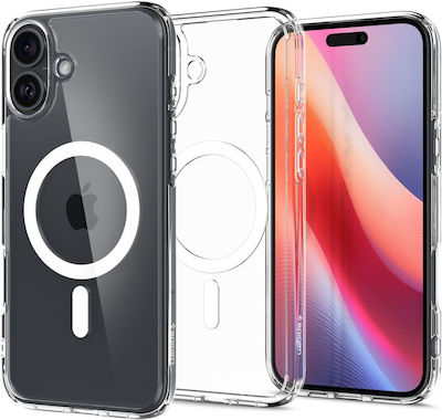 Spigen Ultra Hybrid (MagFit) Back Cover Πλαστικό Διάφανο (iPhone 16)