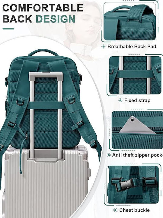 R&J Backpack Αδιάβροχο 32lt Μπλε