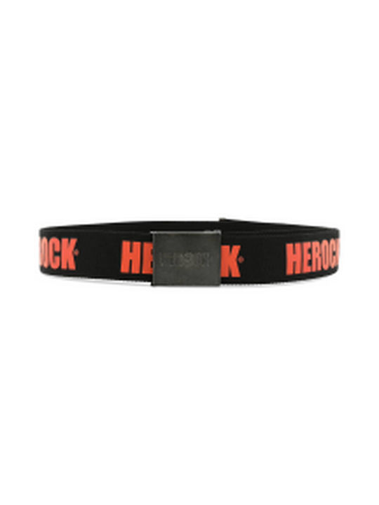 Herock Zelus Men's Webbing Belt Belt Black