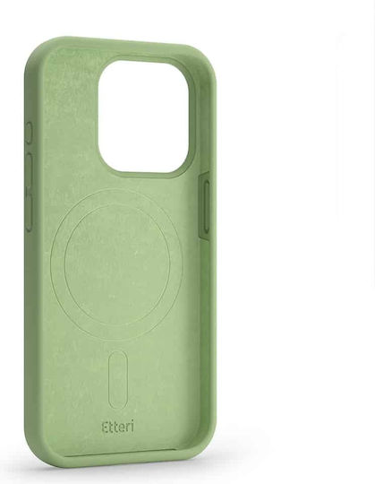 Etteri Back Cover Σιλικόνης Πράσινο (iPhone 16 Pro)