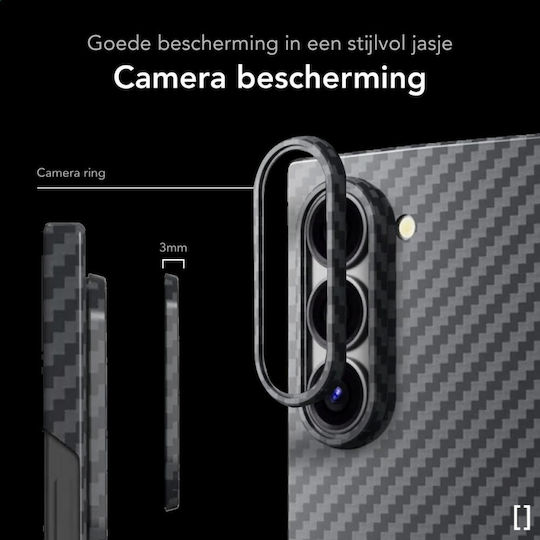 Nekit Back Cover Aramid Fiber 1mm Black (Galaxy Z Fold6)