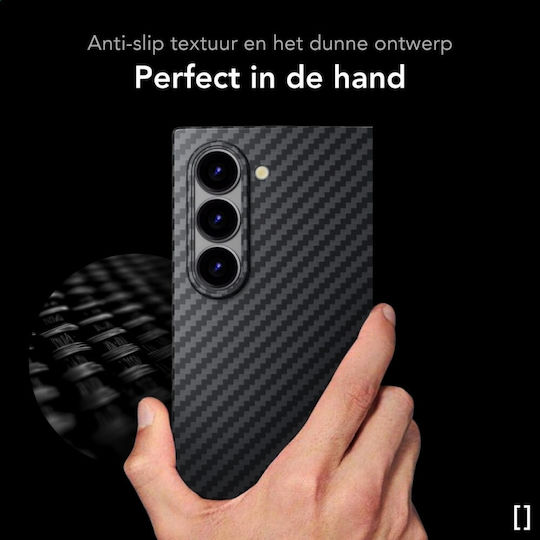 Nekit Back Cover Aramid Fiber 1mm Black (Galaxy Z Fold6)