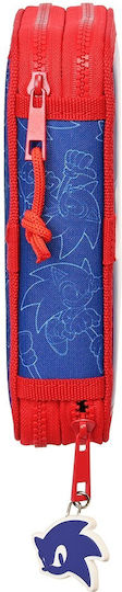 Safta 412396854 Sonic Lets Roll Penar Material Textil Roșu
