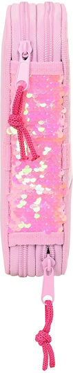 Safta 412264854 Nanana Sparkles Ученическа Несесер Текстил Розов