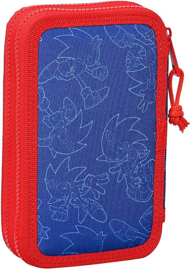 Safta 412396854 Sonic Lets Roll Penar Material Textil Roșu