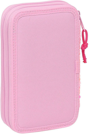 Safta 412264854 Nanana Sparkles Ученическа Несесер Текстил Розов