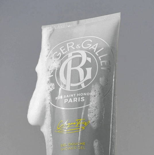 Roger & Gallet Cologne Twist Douche Αφρόλουτρο σε Gel με Aloe Vera & Άρωμα Εσπεριδοειδή 200ml