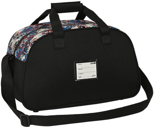 Safta Avengers Forever Sack Voyage Black Fabric L40xW24xH23cm